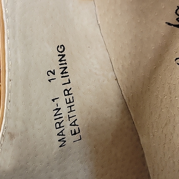 Flying Deer Leather Lining Men's Shoes Brown Size 12 Marin-1 - Picture 2 of 9